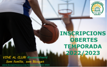 Inscripcions Temporada 2022-2023